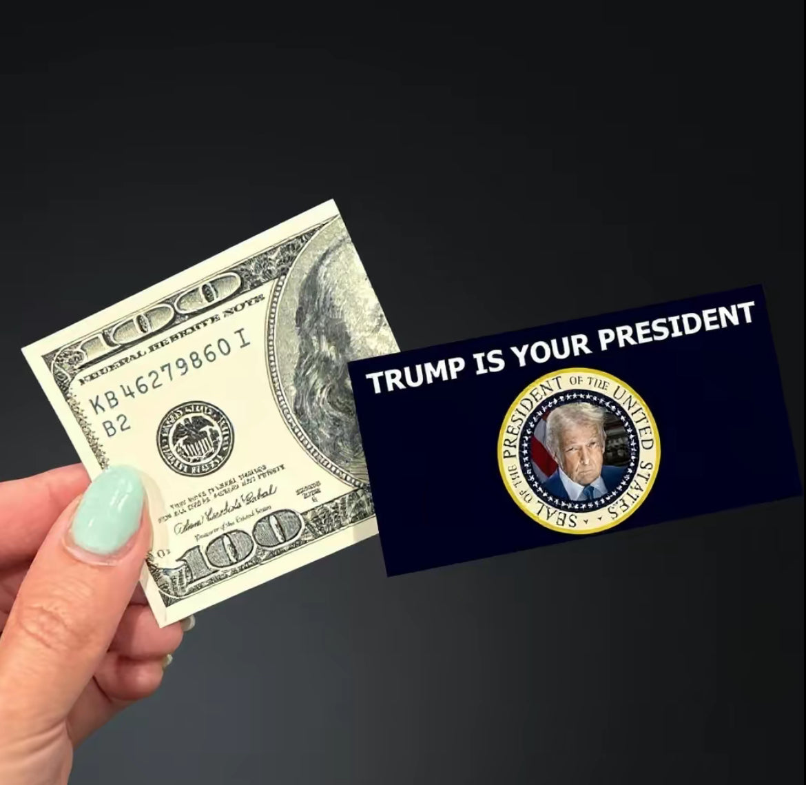 Trump's Your President Prank Bills