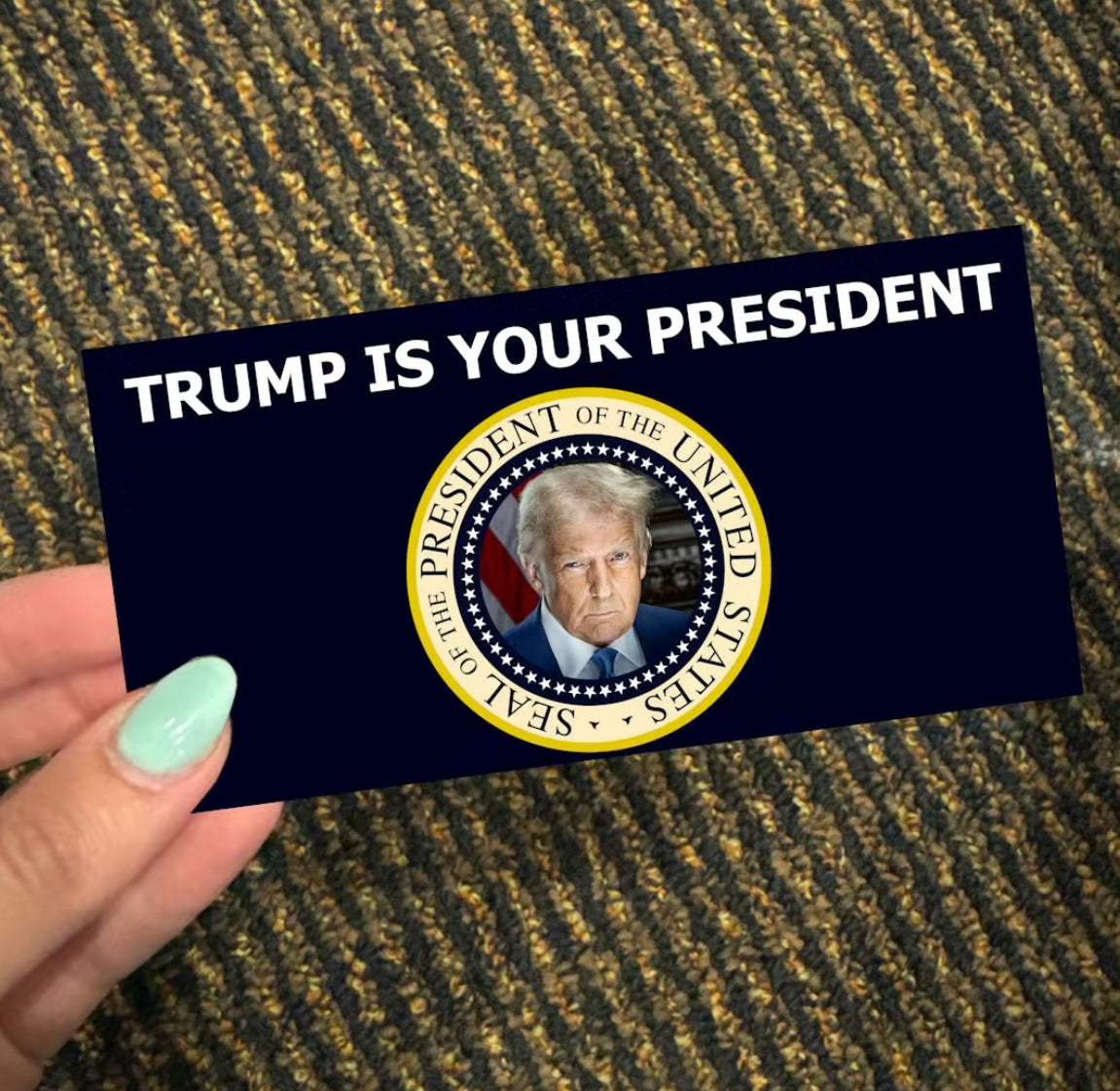 Trump's Your President Prank Bills