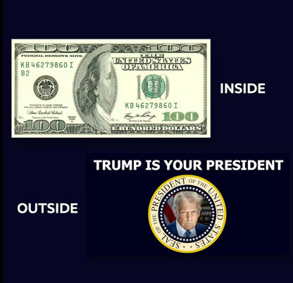 Trump's Your President Prank Bills